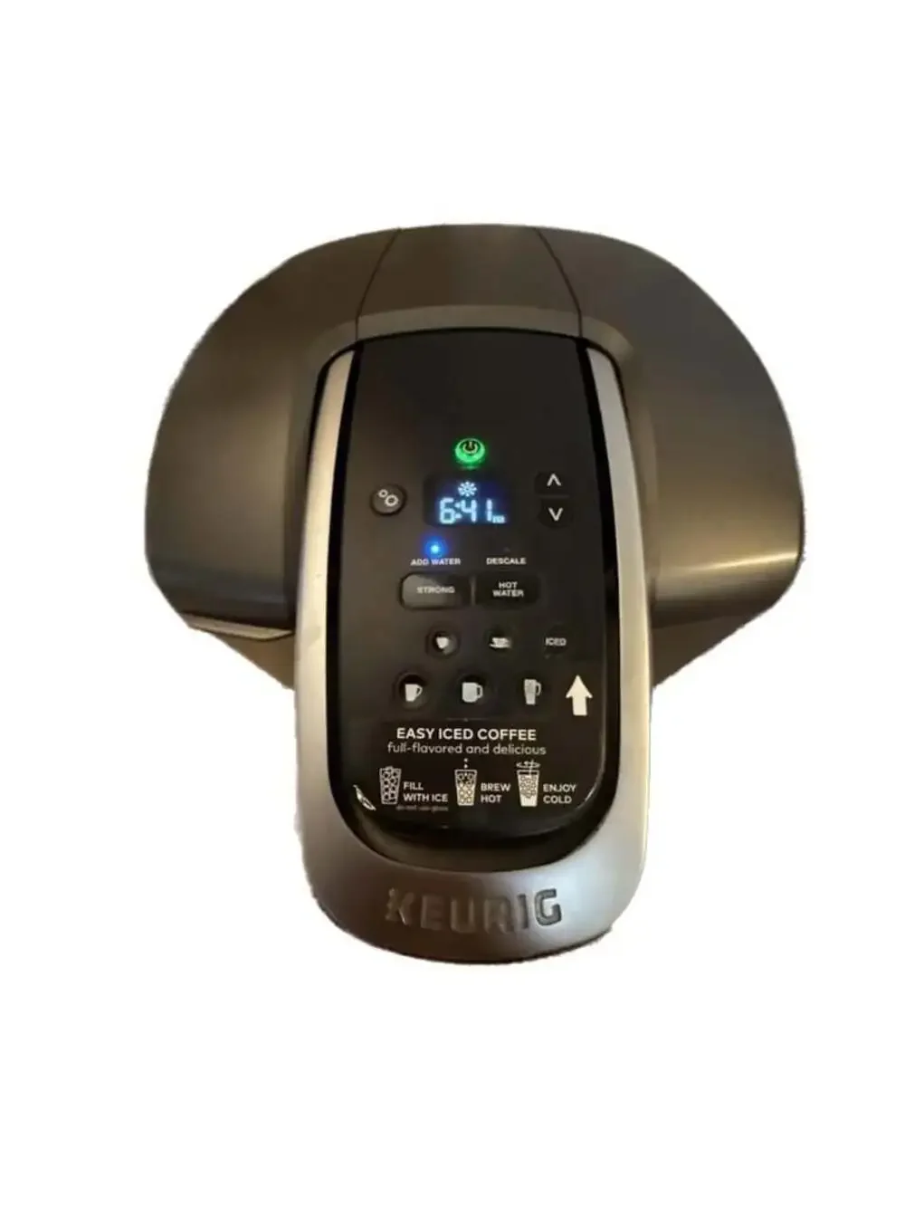 Keurig K-Elite Single Serve Coffee Maker, Brushed Slate